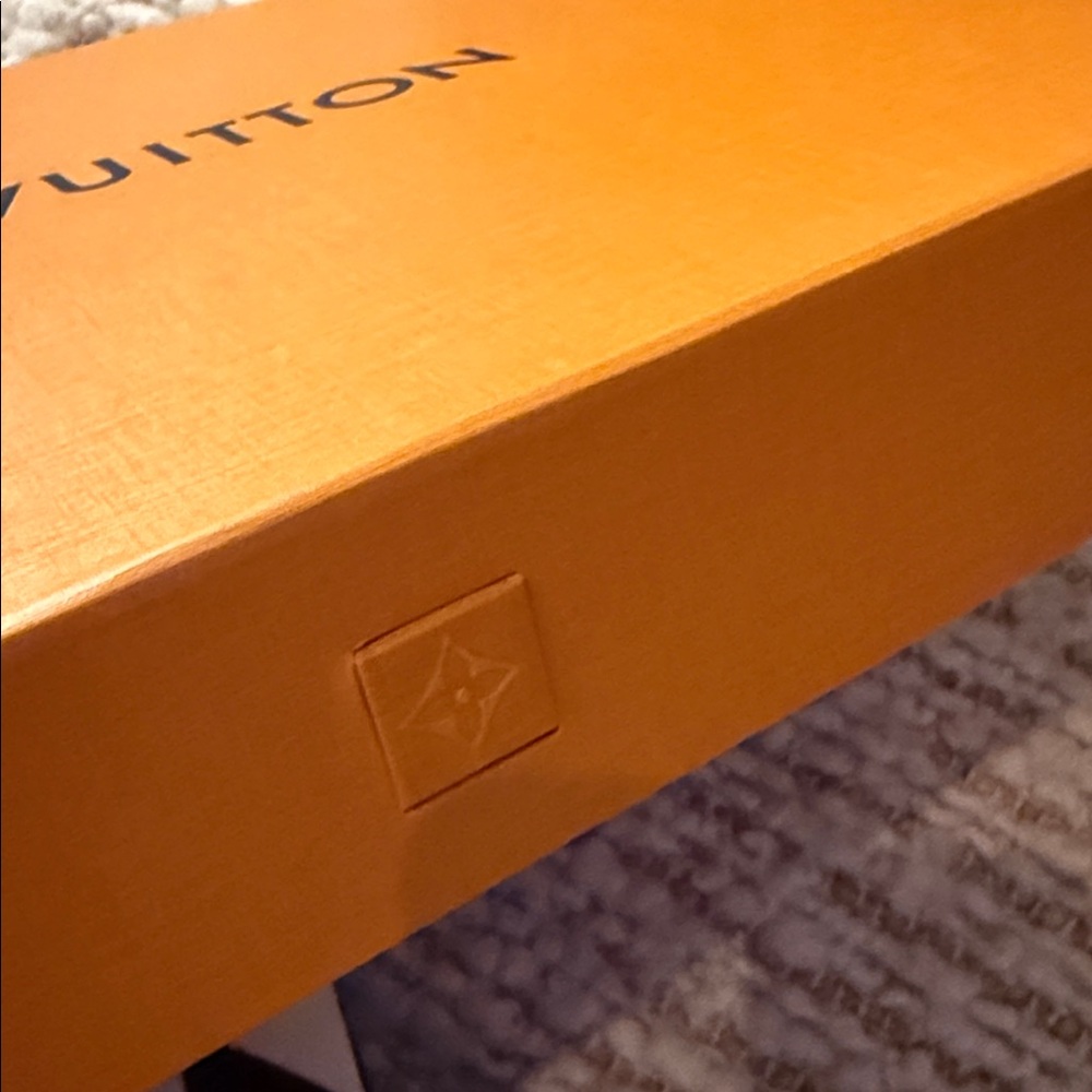 🧡NEW Louis Vuitton Orange Box with Ribbon Holiday Edition - Picture 5 of 6
